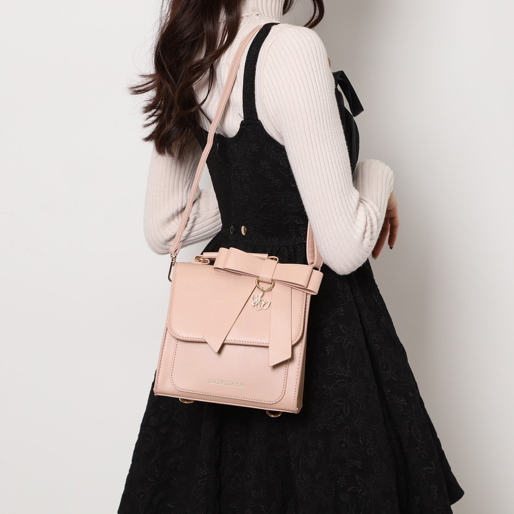 Ober Tashe「3WAYリボンチャームリュック」|リュック|