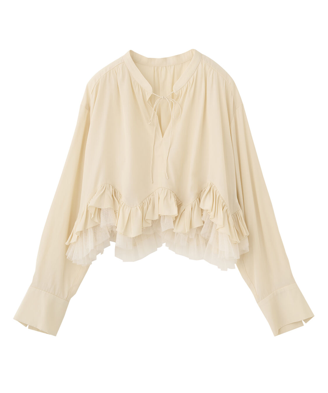 COCO DEAL「ヘムフリルブラウス」|シャツ・ブラウス|