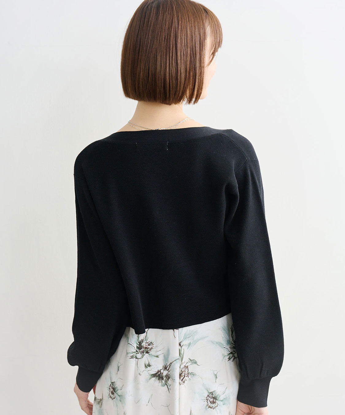 COCO DEAL「片畦Vネックニットカーディガン」|ニット・セーター|