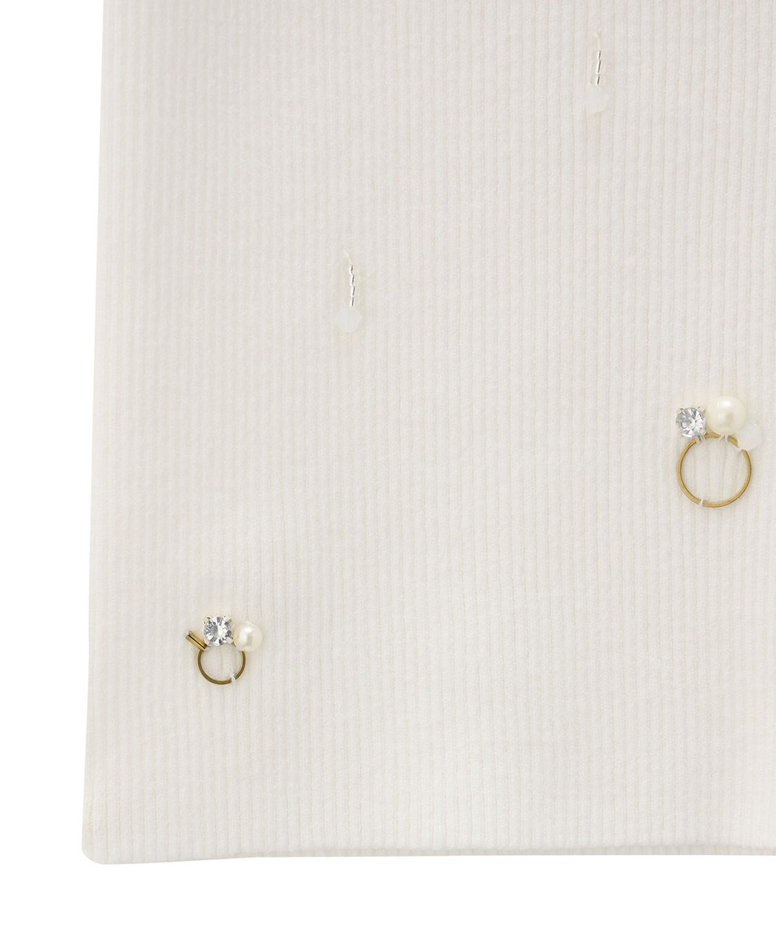 COCO DEAL「Vネックビジューニットカーディガン」|ニット・セーター|