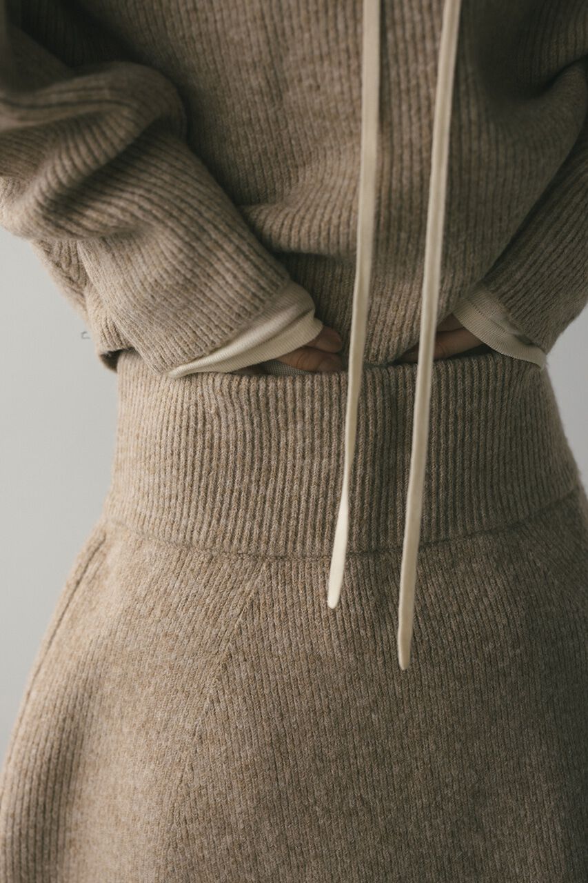 STYLEMIXER「コクーンニットミニスカート」|スカート|