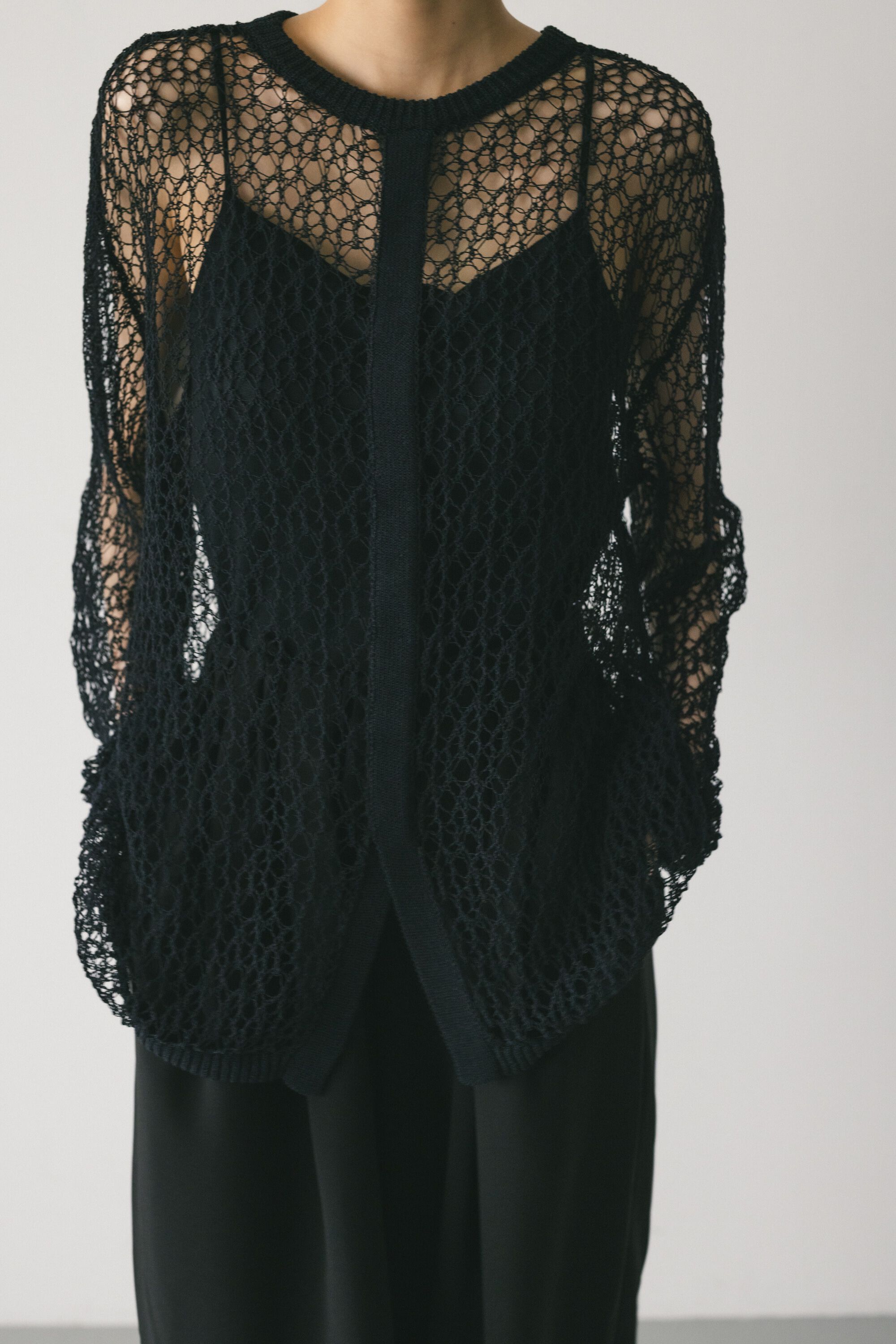 STYLEMIXER「レースクロシェニット」|ニット・セーター|