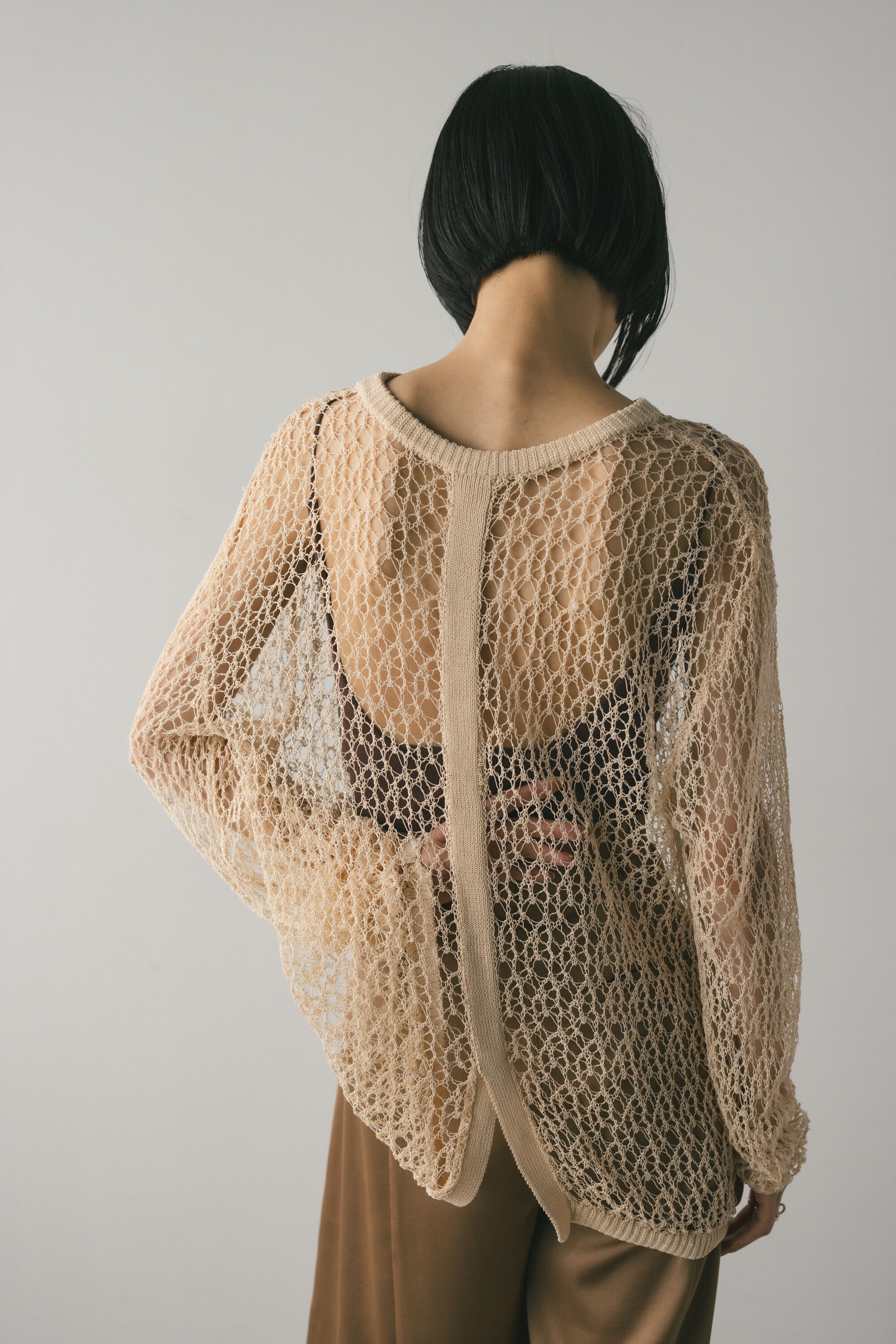 STYLEMIXER「レースクロシェニット」|ニット・セーター|