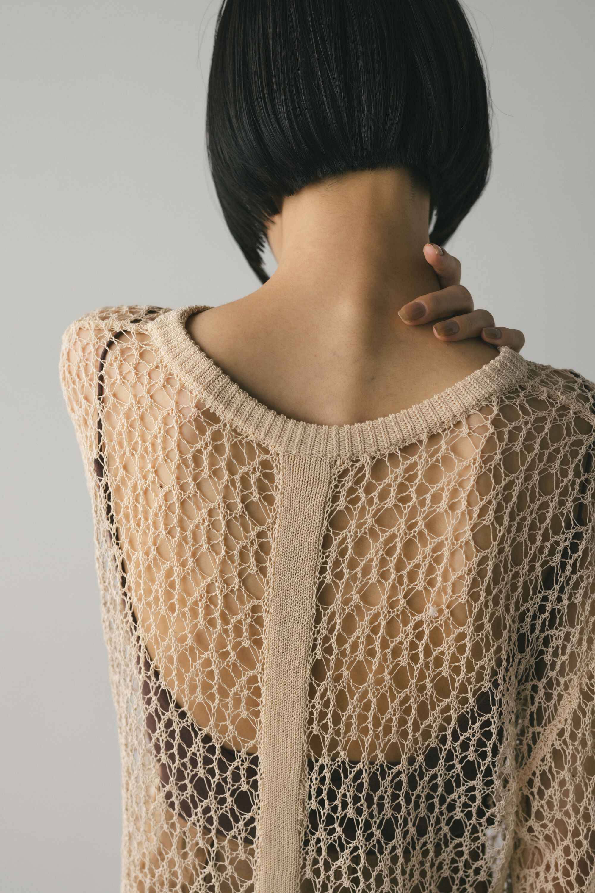 STYLEMIXER「レースクロシェニット」|ニット・セーター|