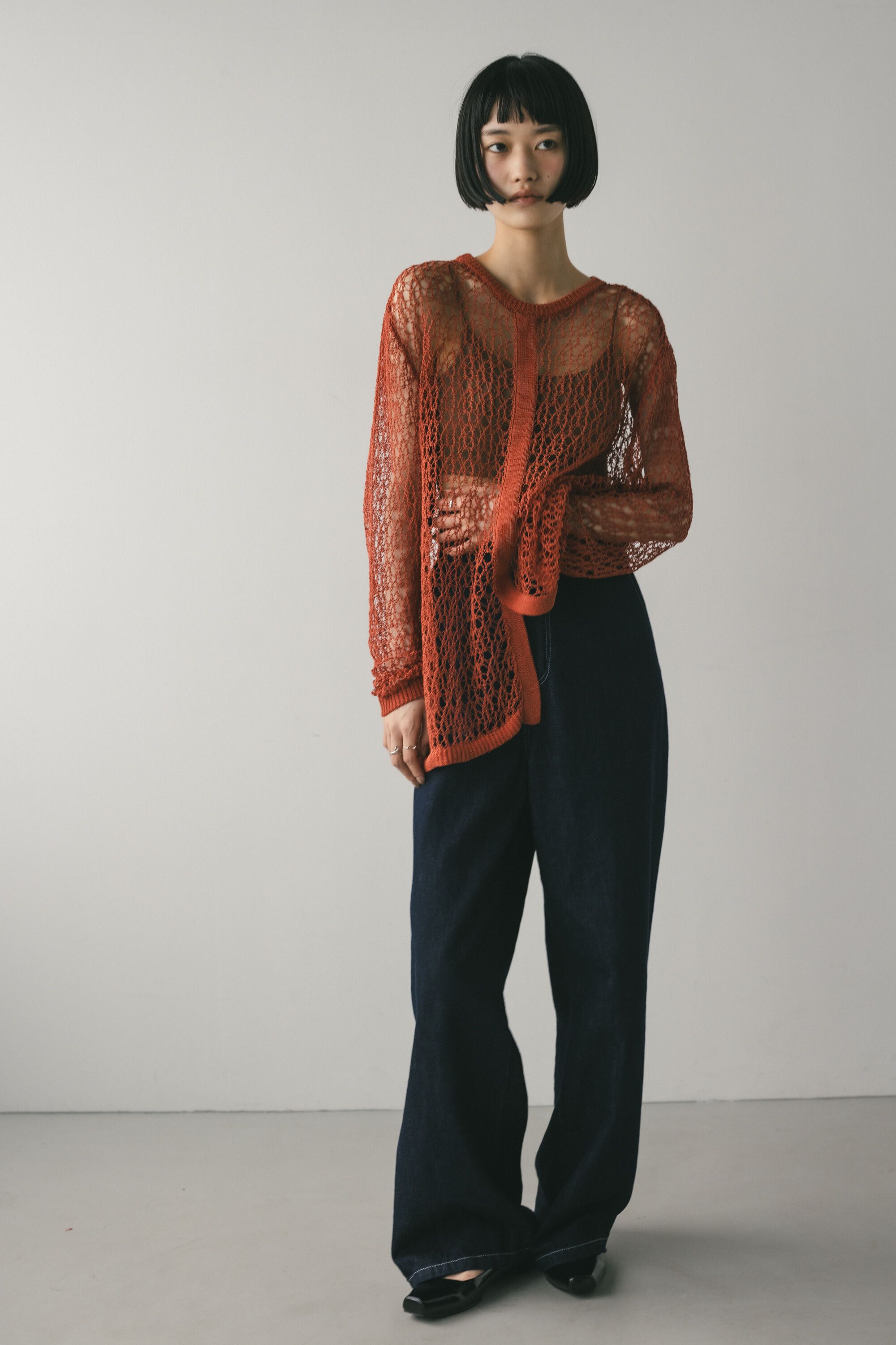 STYLEMIXER「レースクロシェニット」|ニット・セーター|ORG