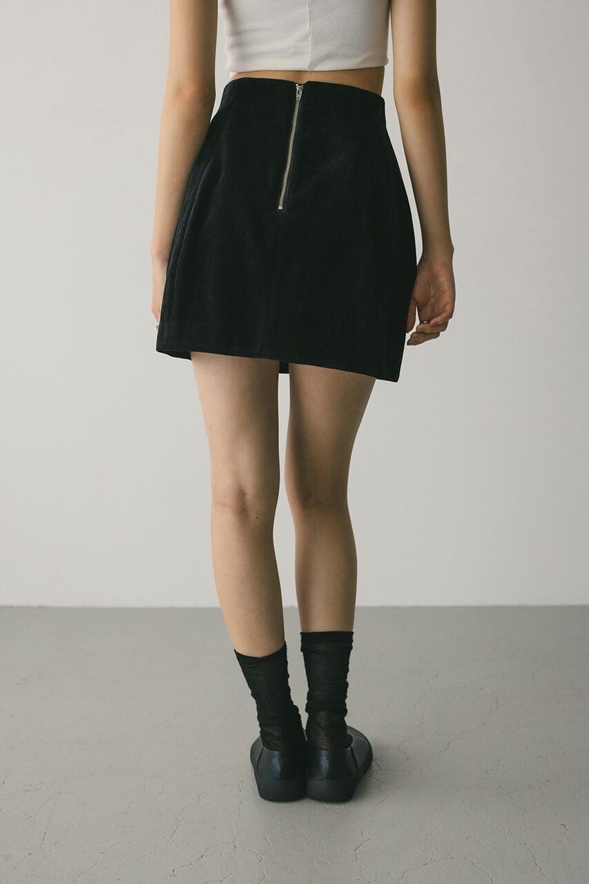 STYLEMIXER「ベロアミニスカートパンツ」|スカート|