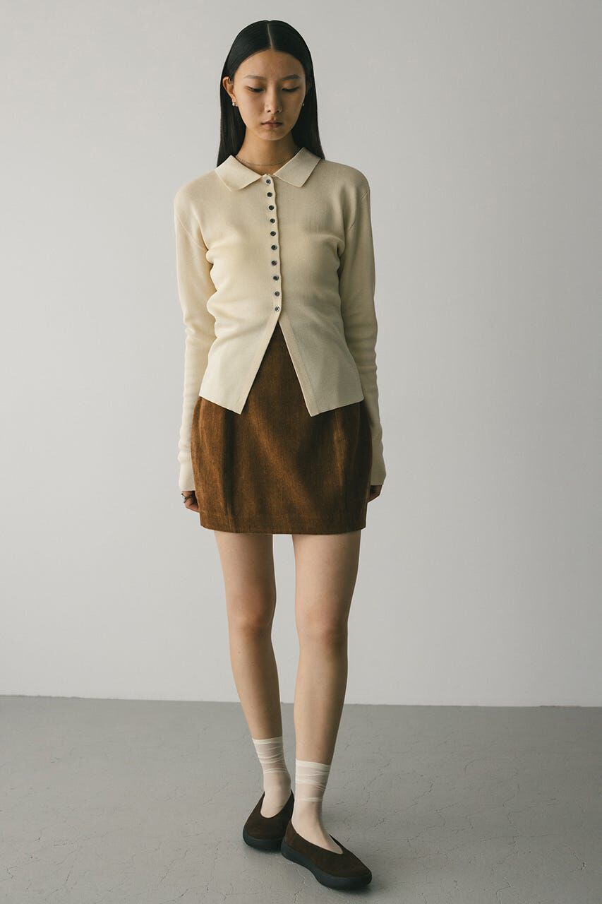 STYLEMIXER「ベロアミニスカートパンツ」|スカート|