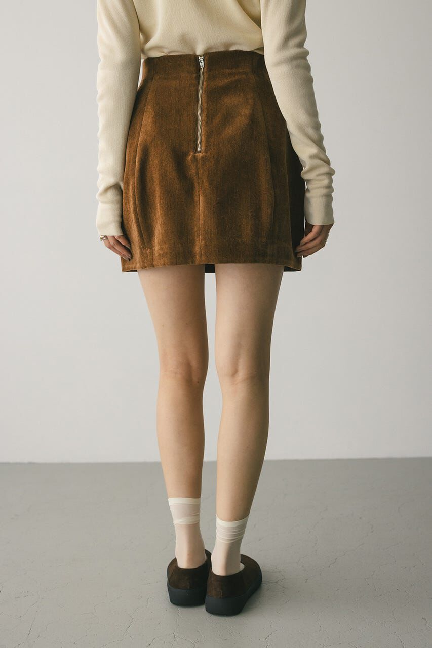 STYLEMIXER「ベロアミニスカートパンツ」|スカート|