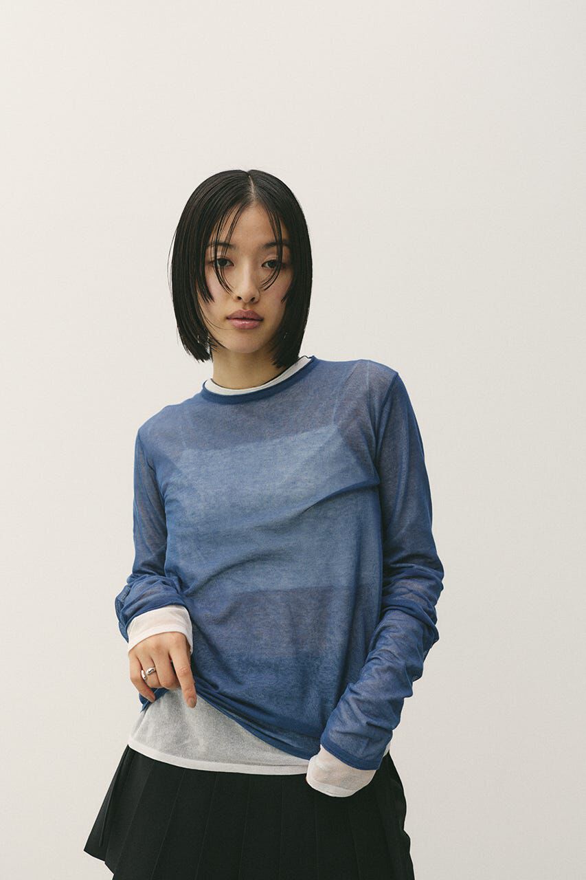 STYLEMIXER「シアースキンニットトップ」|ニット・セーター|