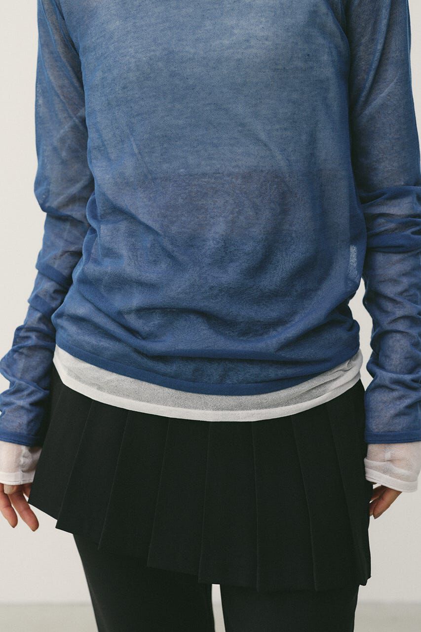 STYLEMIXER「シアースキンニットトップ」|ニット・セーター|