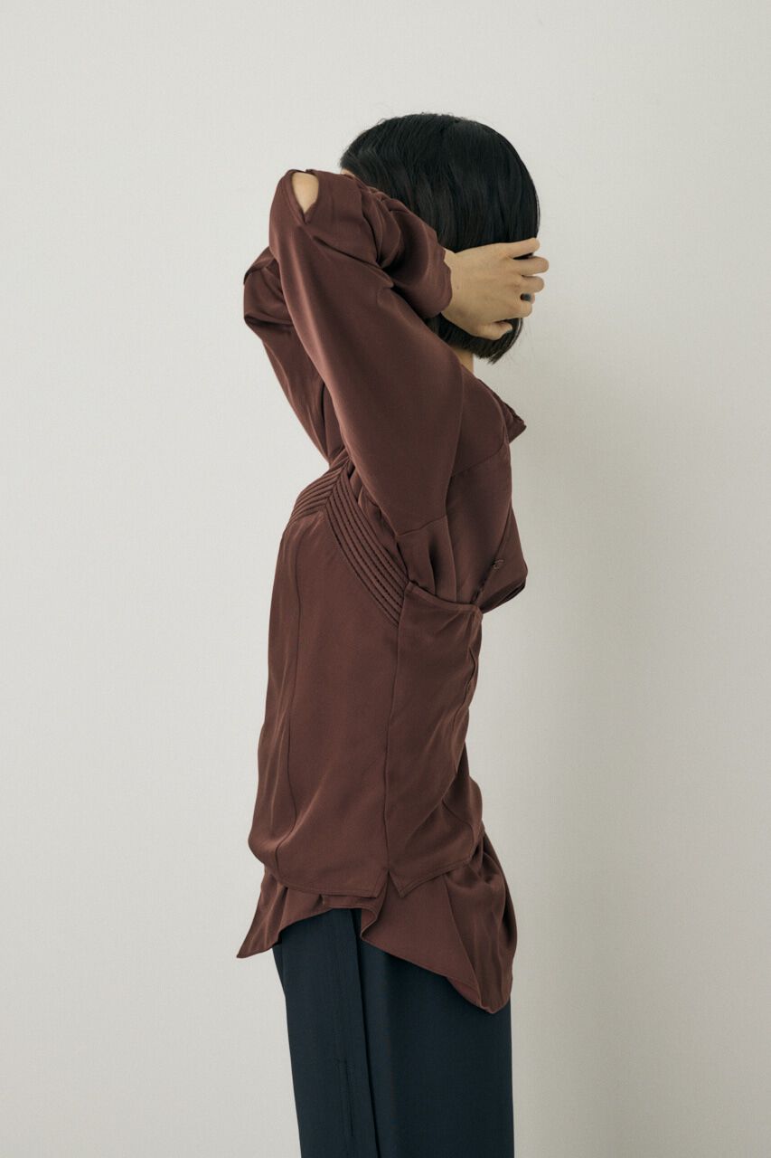 MOUSSY「サテンキャミソール　リサイクルポリエステル&times;レーヨン素材」|キャミソール|