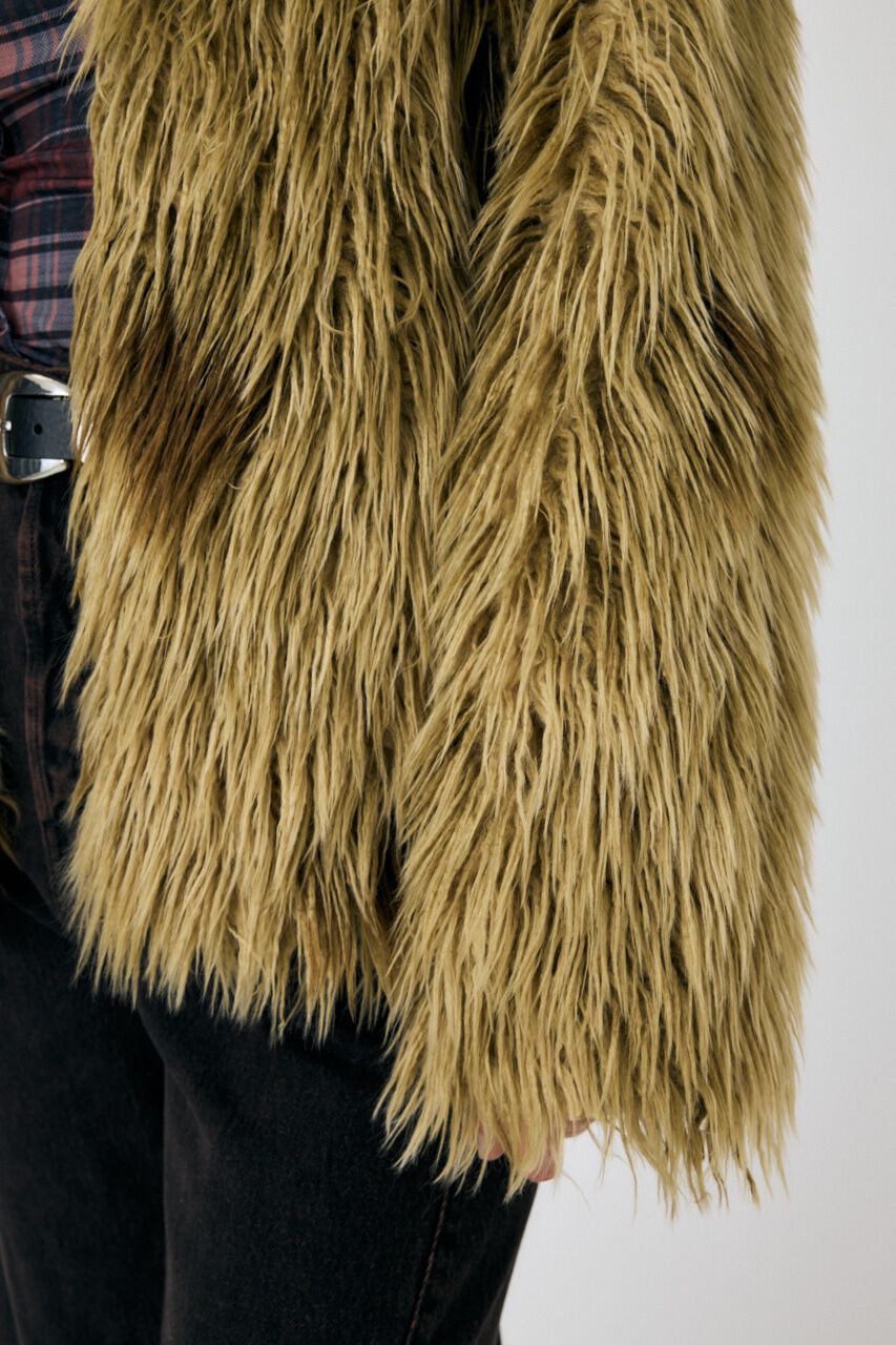 MOUSSY「MESSY FAUX ファーコート」|その他|