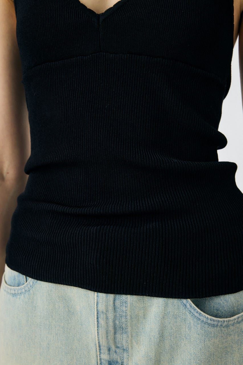 MOUSSY「HALTER KNIT キャミ」|キャミソール|