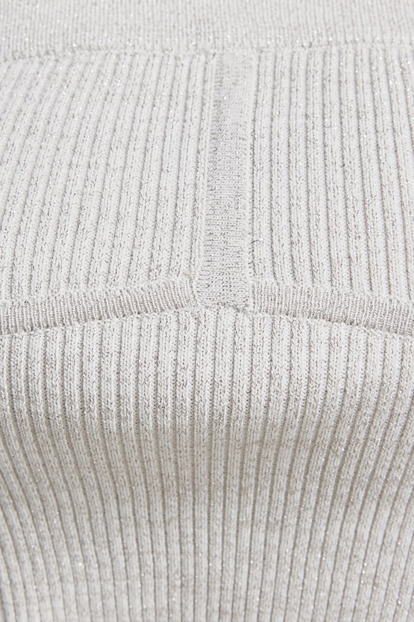 rienda「ビスチェライクKnitベアTOP」|チューブトップ|