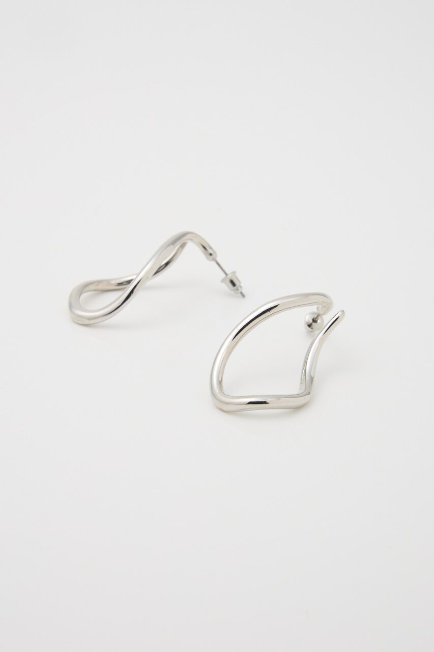 rienda「ニュアンスフープピアス」|ピアス|