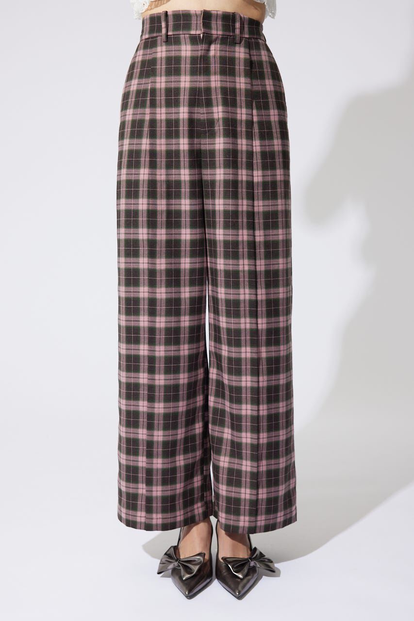 rienda「センターピンタックジャストウエストパンツ」|その他|