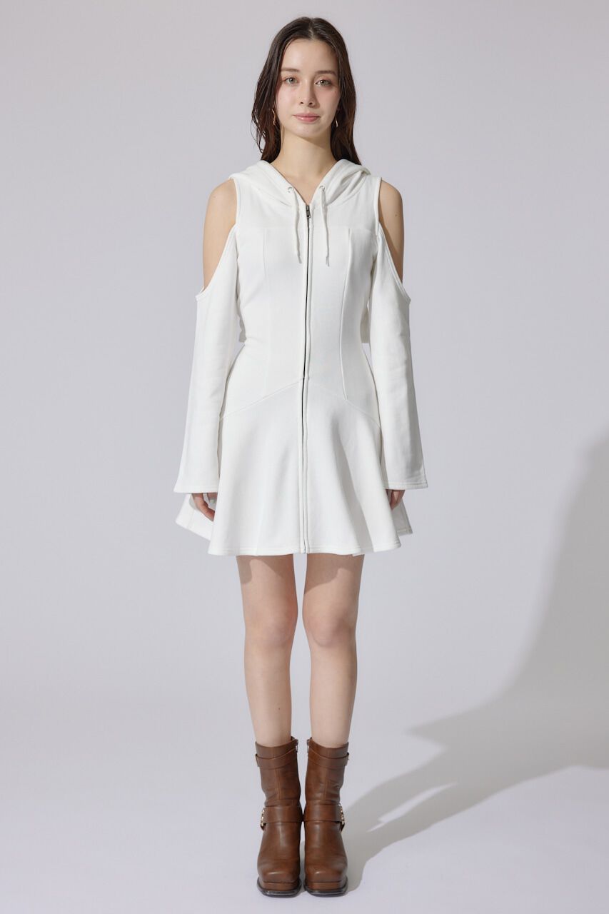 rienda「フードマーメイドワンピース」|ワンピース|