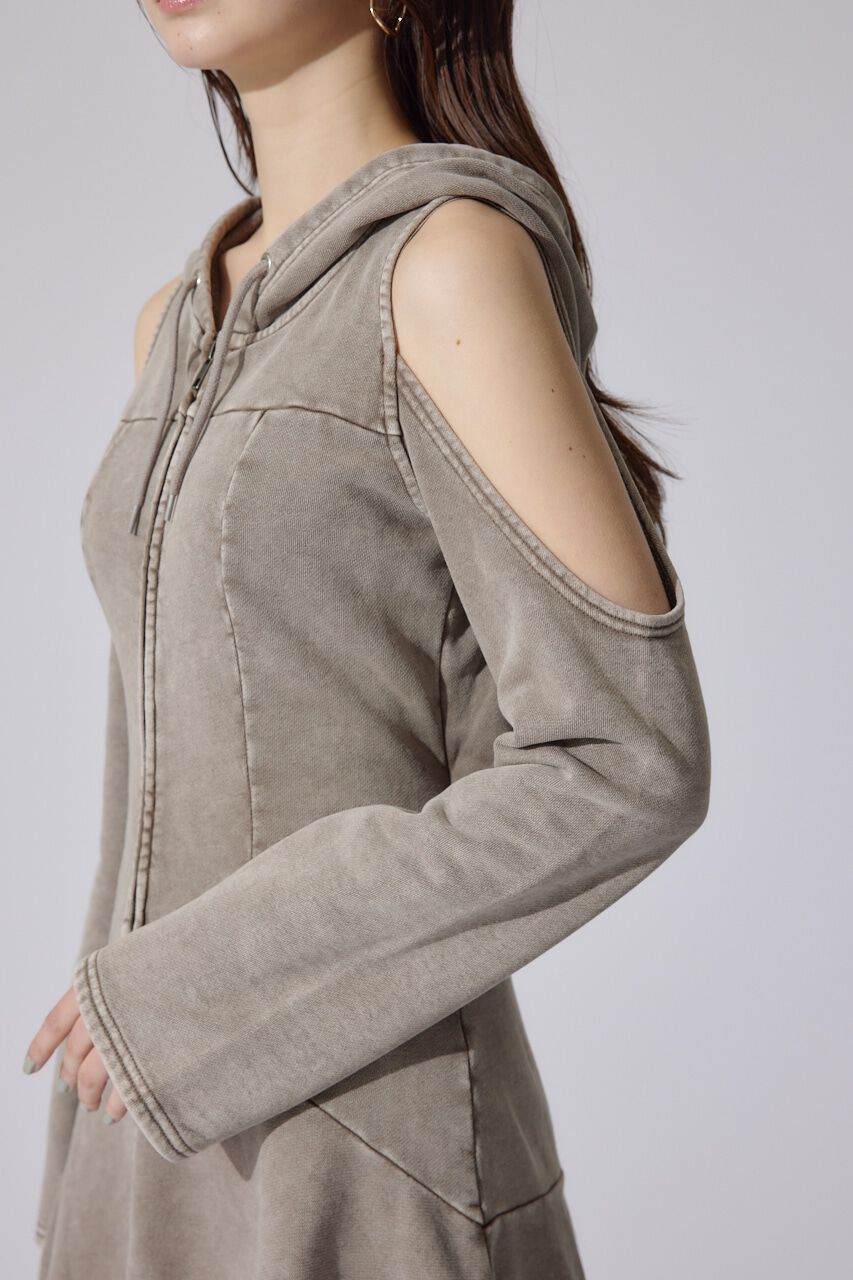 rienda「フードマーメイドワンピース」|ワンピース|