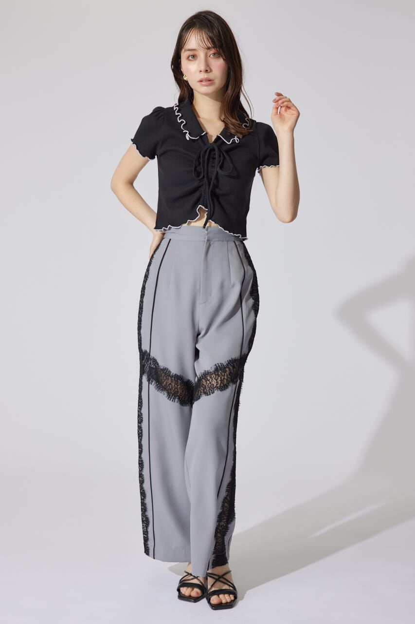 rienda「ドロストカットトップス」|Tシャツ・カットソー|