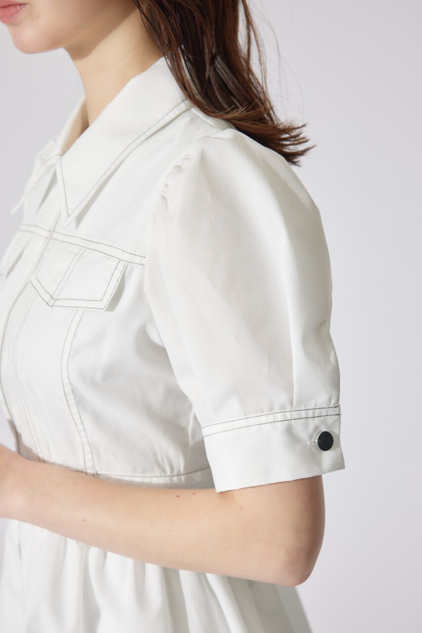 rienda「フロントジップバルーンミニロンパース」|ワンピース|