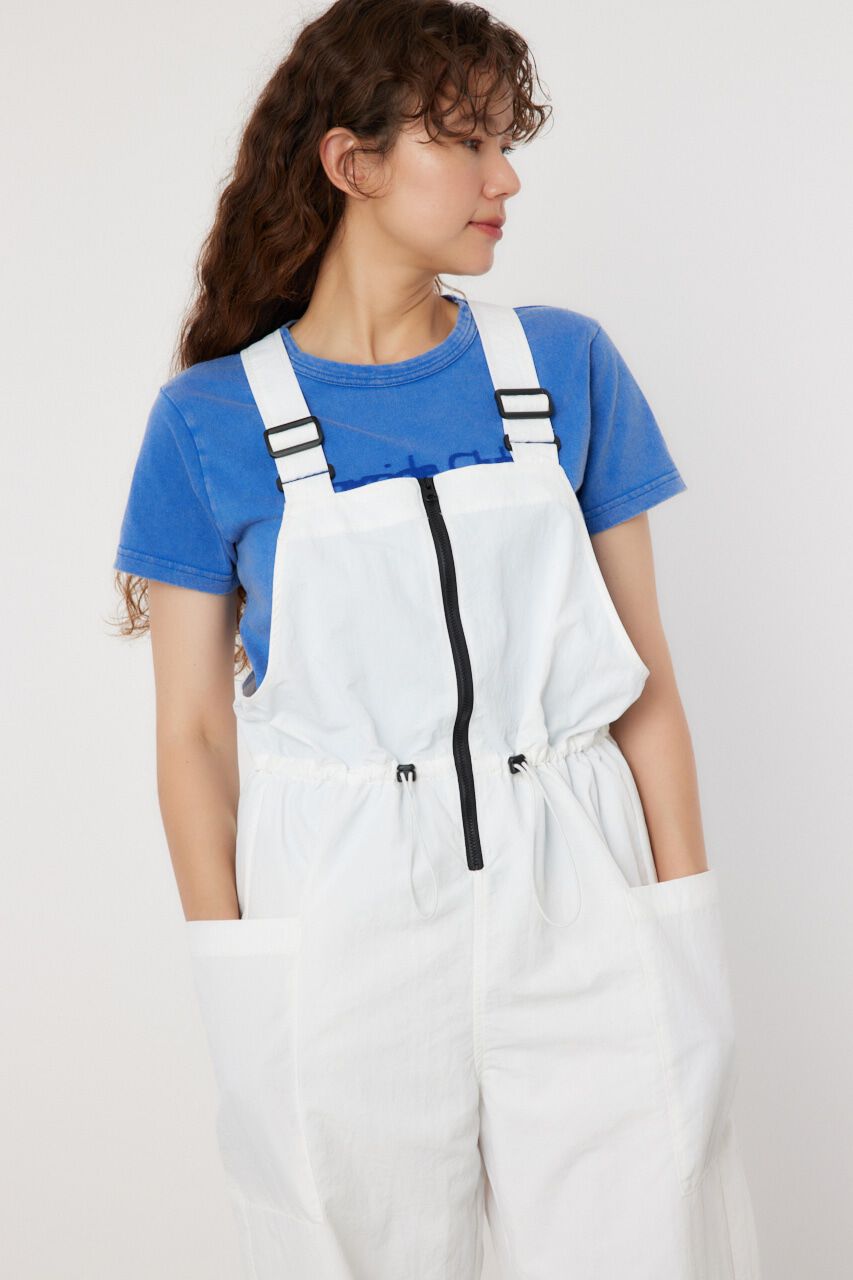 RODEO CROWNS「ウエストシャーリング ナイロンサロペット」|その他|