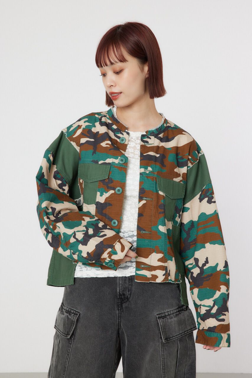 RODEO CROWNS「カスタムミリタリージャケット」|その他|柄KHA5