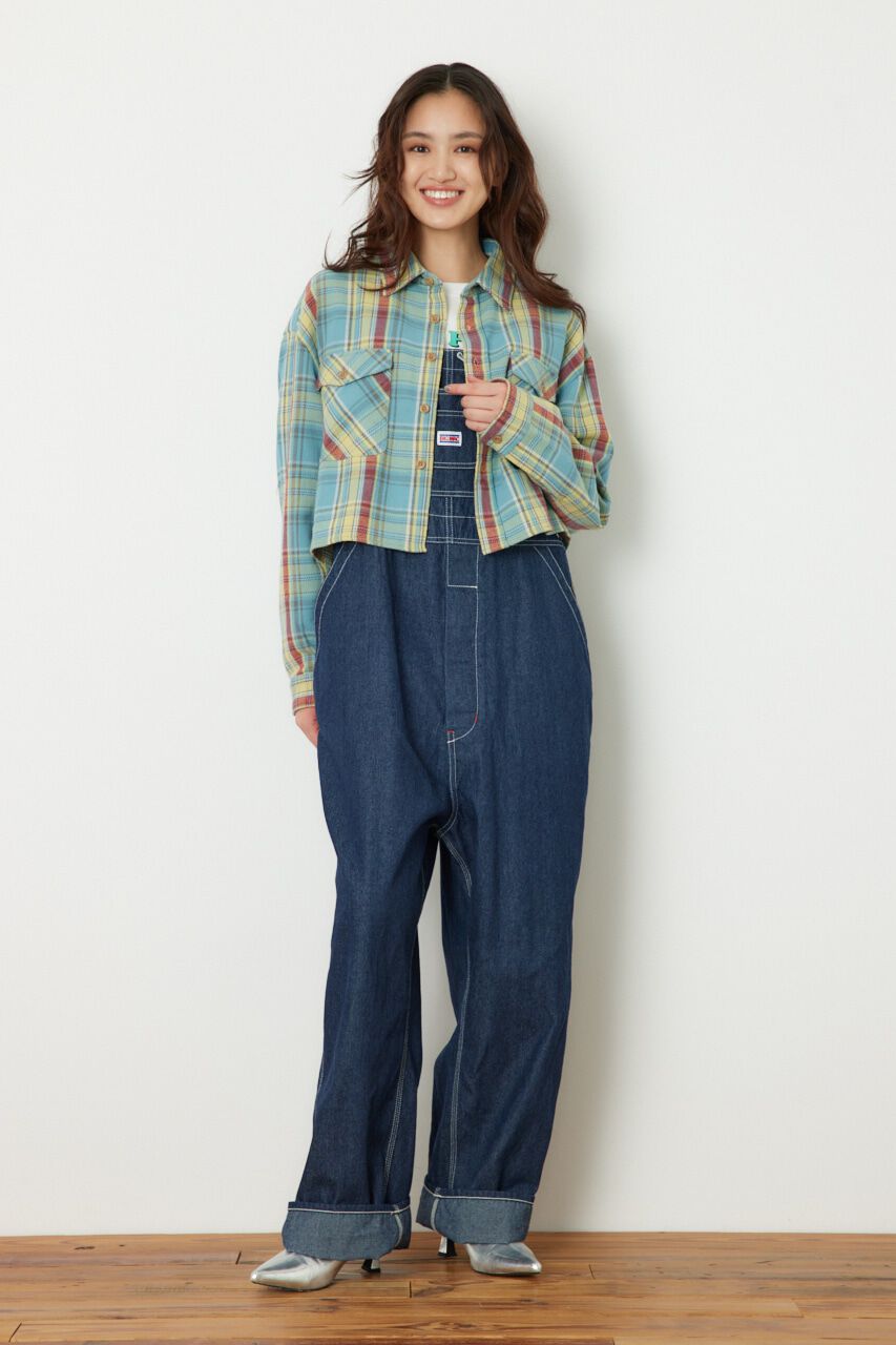 RODEO CROWNS「CHECK OVER シャツ」|シャツ・ブラウス|