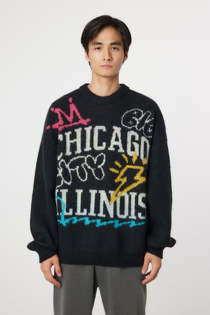 RODEO CROWNS「rakugaki JQD ニット」|ニット・セーター|