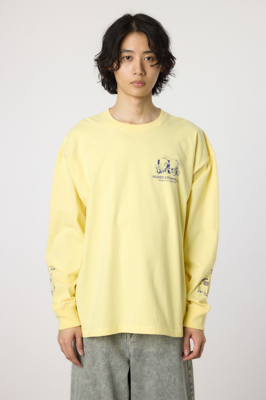 RODEO CROWNS「フルーツロゴロングスリーブTシャツ」|Tシャツ・カットソー|