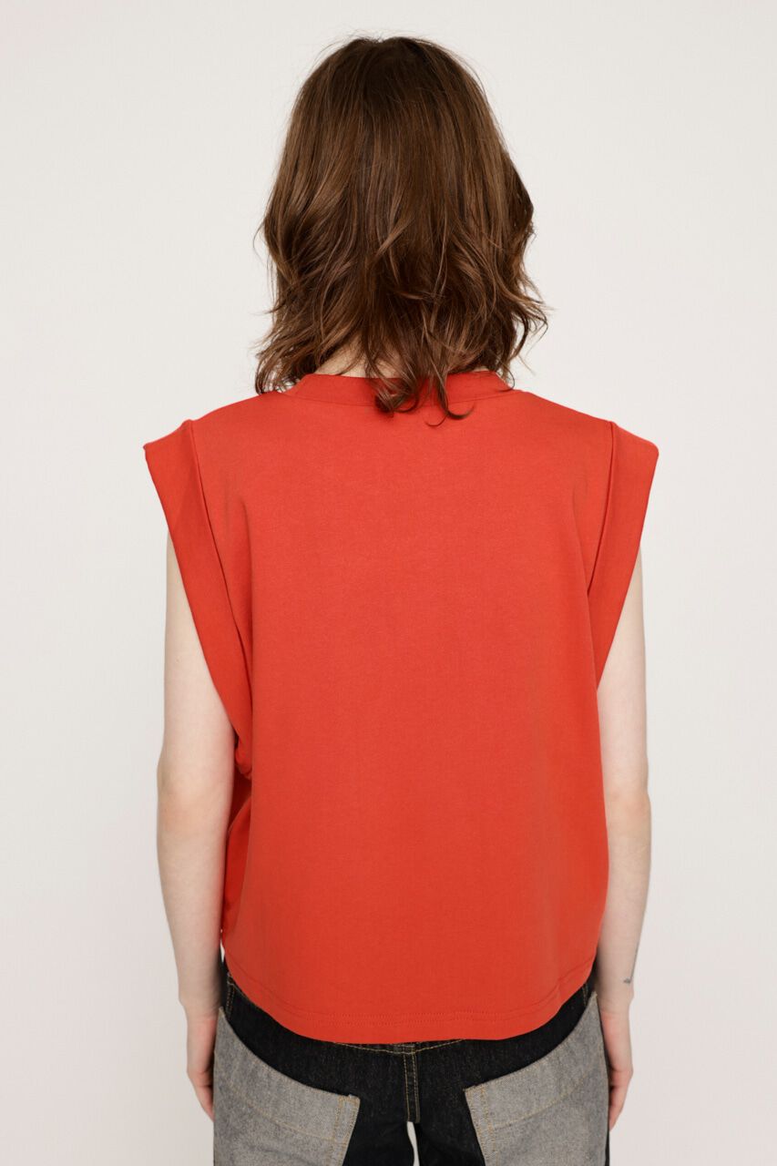 SLY「ROLL UP SLEEVE BOX トップス」|タンクトップ|