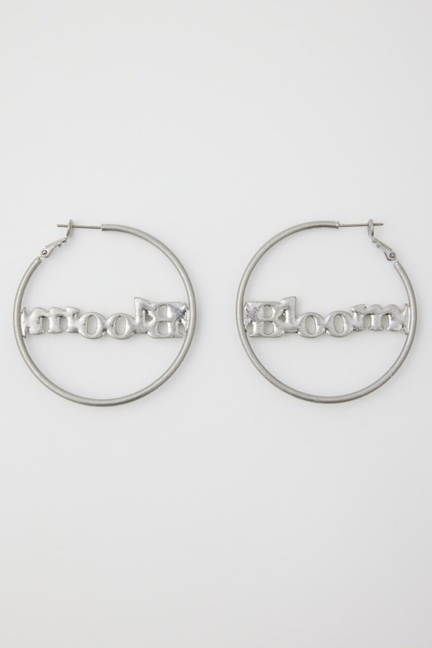 SLY「LOGO HOOP ピアス」|ピアス|