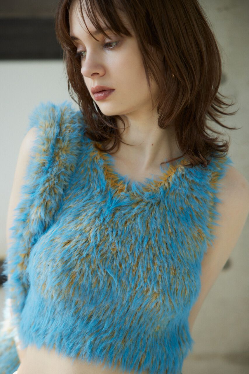 SLY「MIX SHAGGY TANK」|タンクトップ|