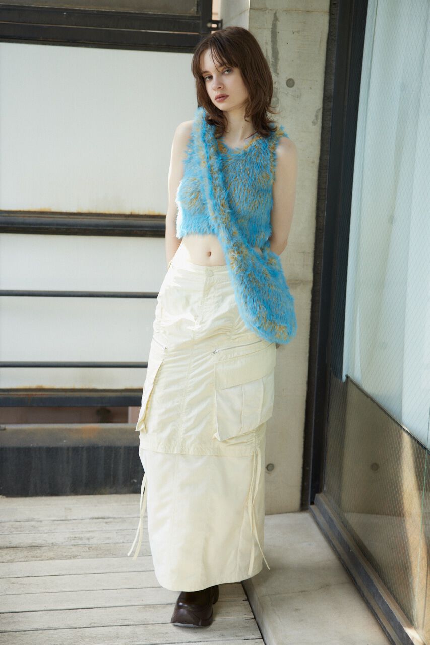 SLY「MIX SHAGGY TANK」|タンクトップ|