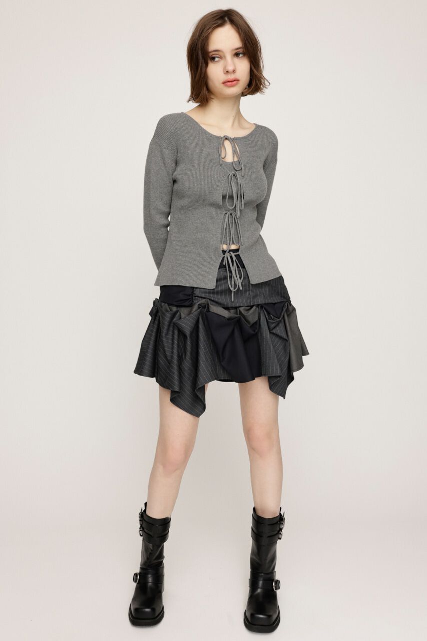 SLY「MANNISH DESIGN ショートスカート」|スカート|