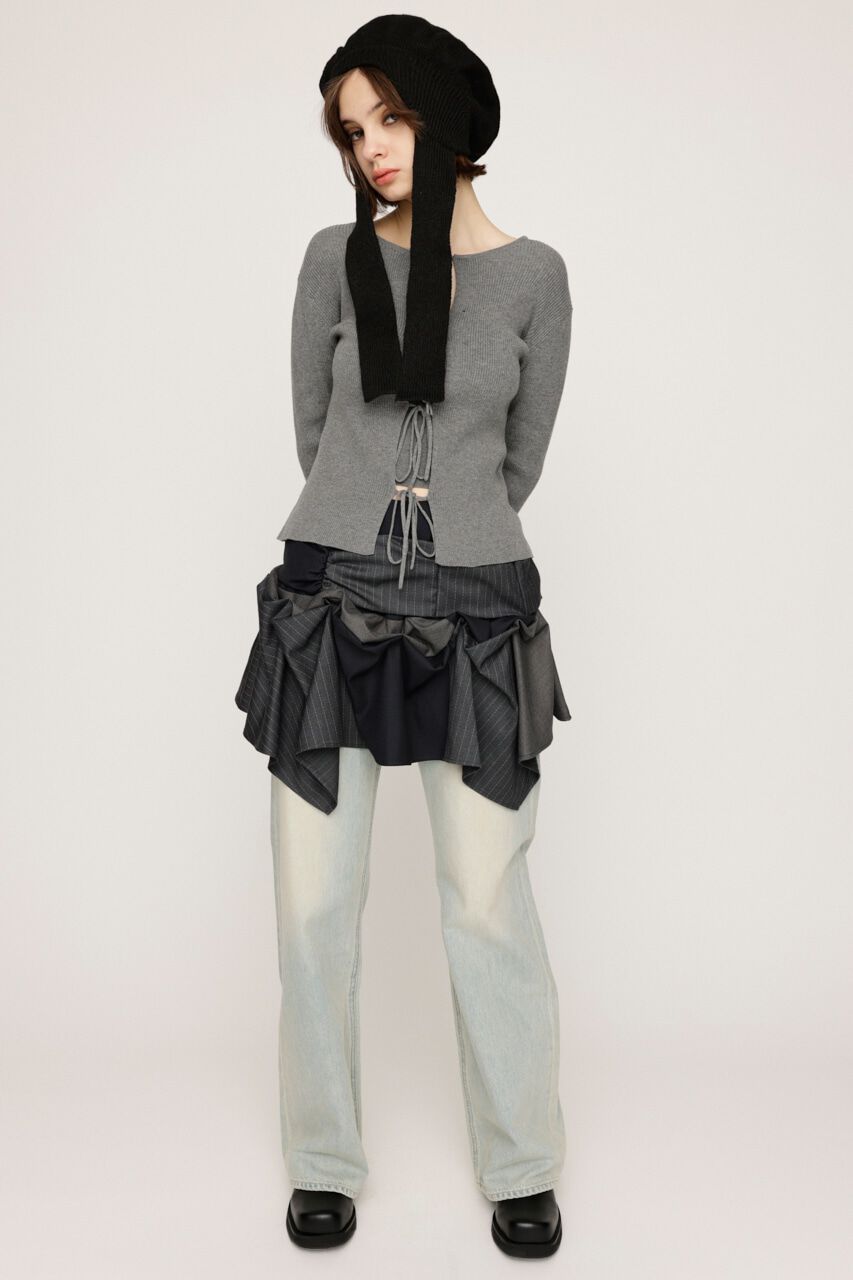 SLY「MANNISH DESIGN ショートスカート」|スカート|