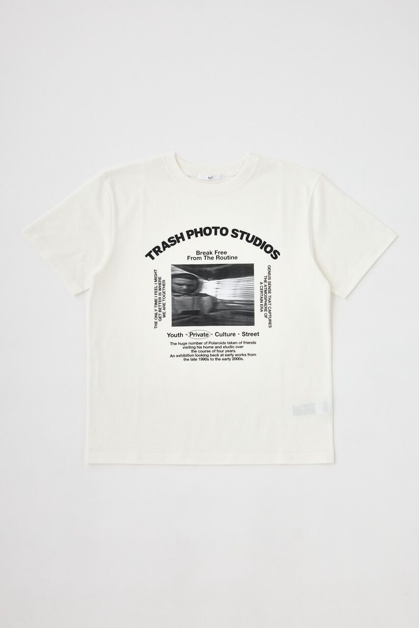 SLY「PHOTO LOGO 2SIZE Tシャツ」|Tシャツ・カットソー|