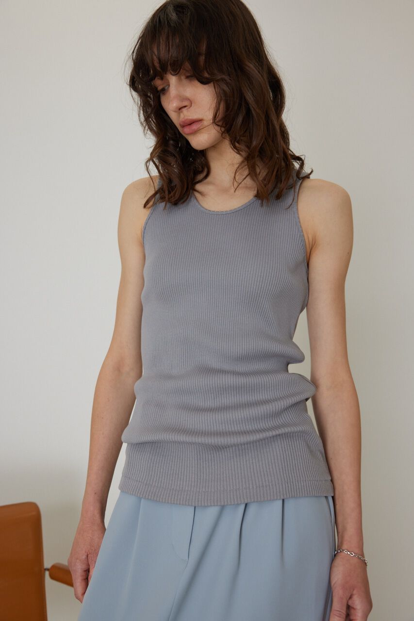 RIM.ARK 「Standard rib tank」|タンクトップ|