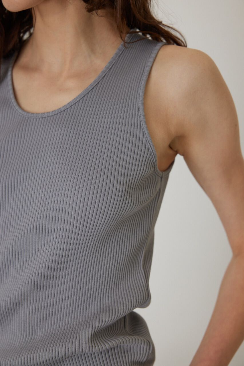 RIM.ARK 「Standard rib tank」|タンクトップ|