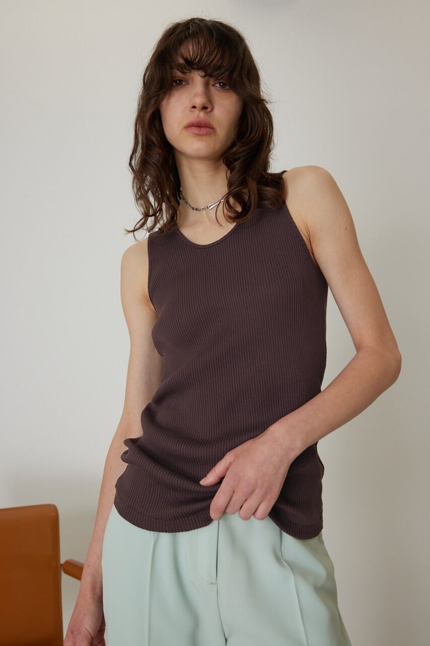 RIM.ARK 「Standard rib tank」|タンクトップ|BRD