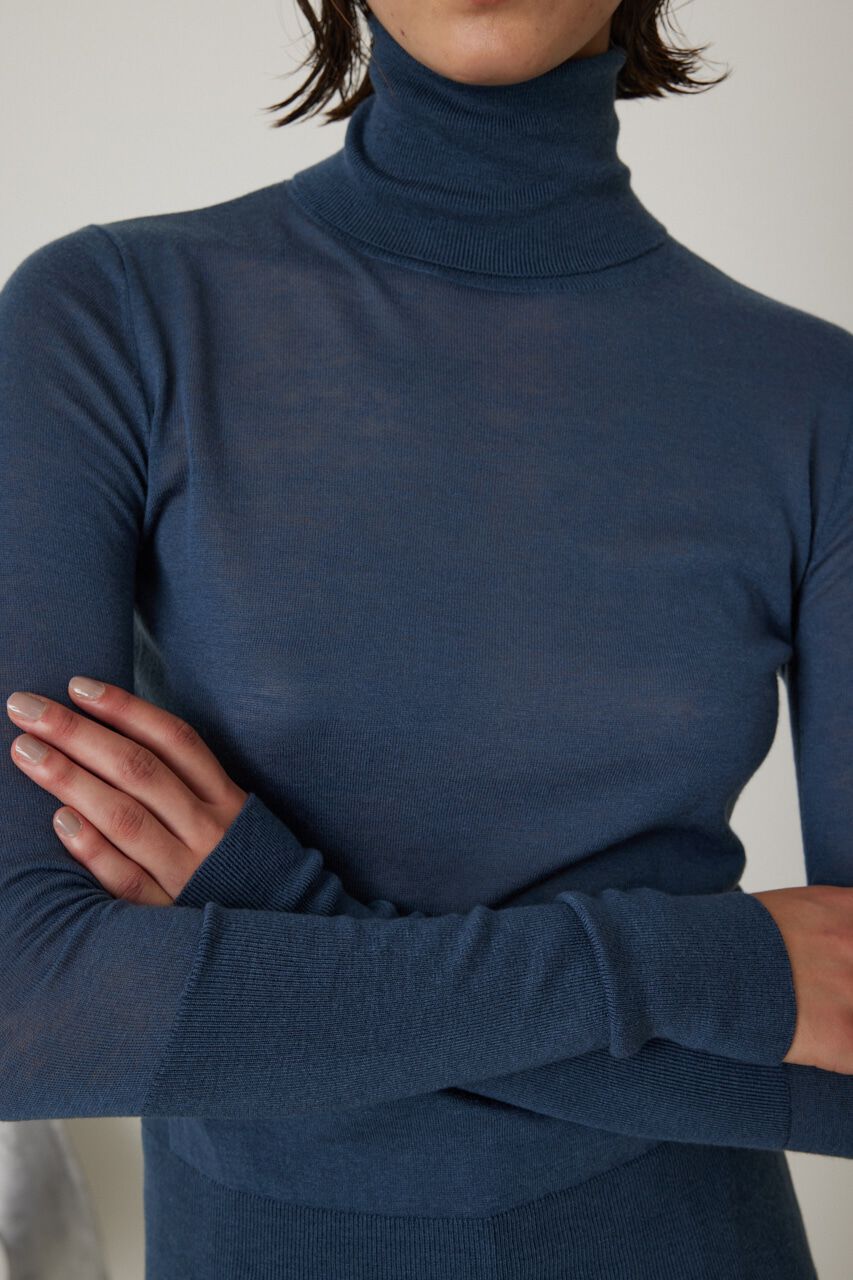RIM.ARK 「High gauge fit knit」|ニット・セーター|BLU