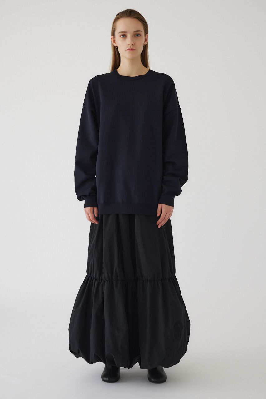 RIM.ARK 「Basic R-neck knit PO(LARGE)」|ニット・セーター|NVY