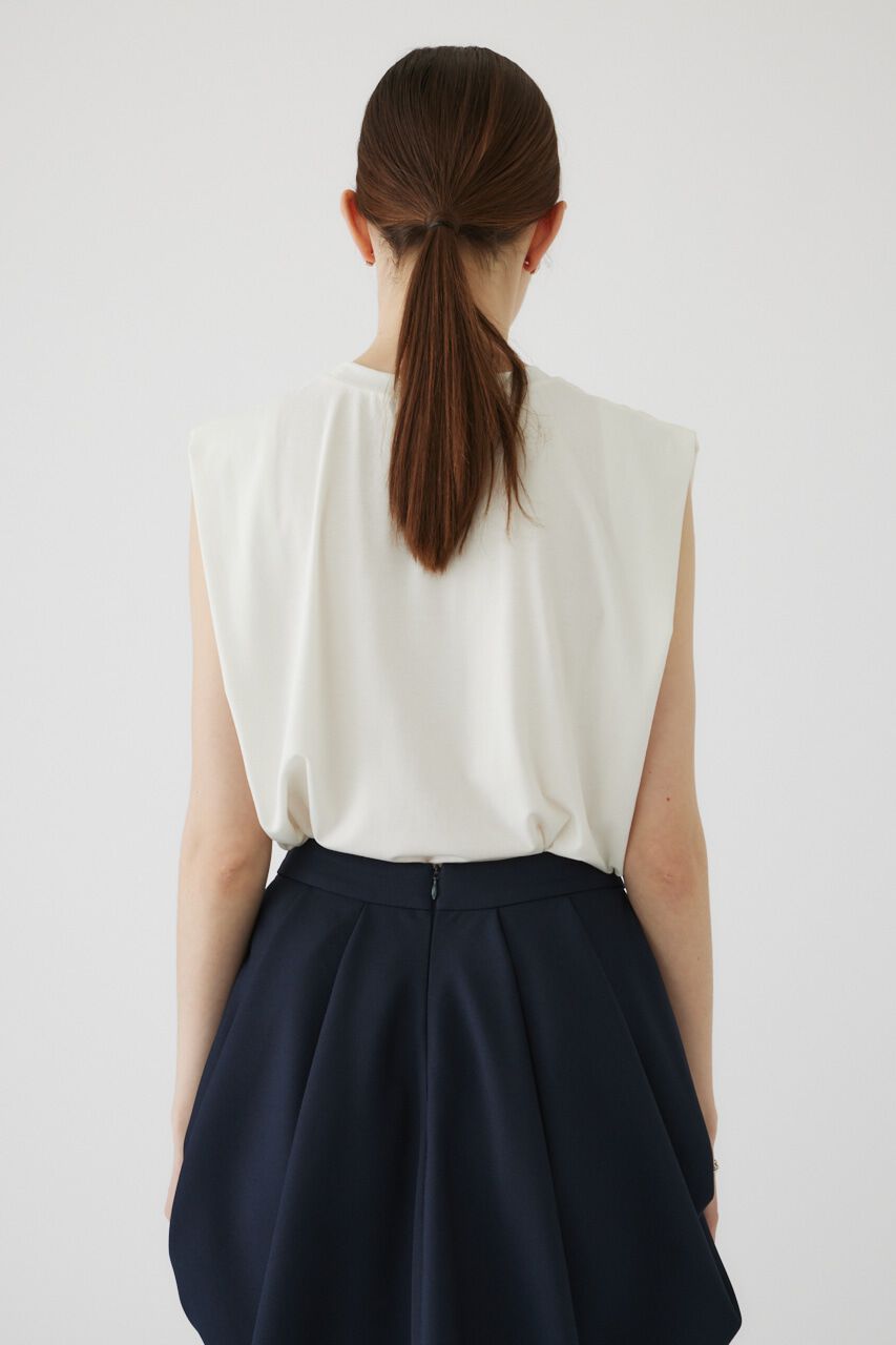 RIM.ARK 「Smooth texture square tops」|Tシャツ・カットソー|