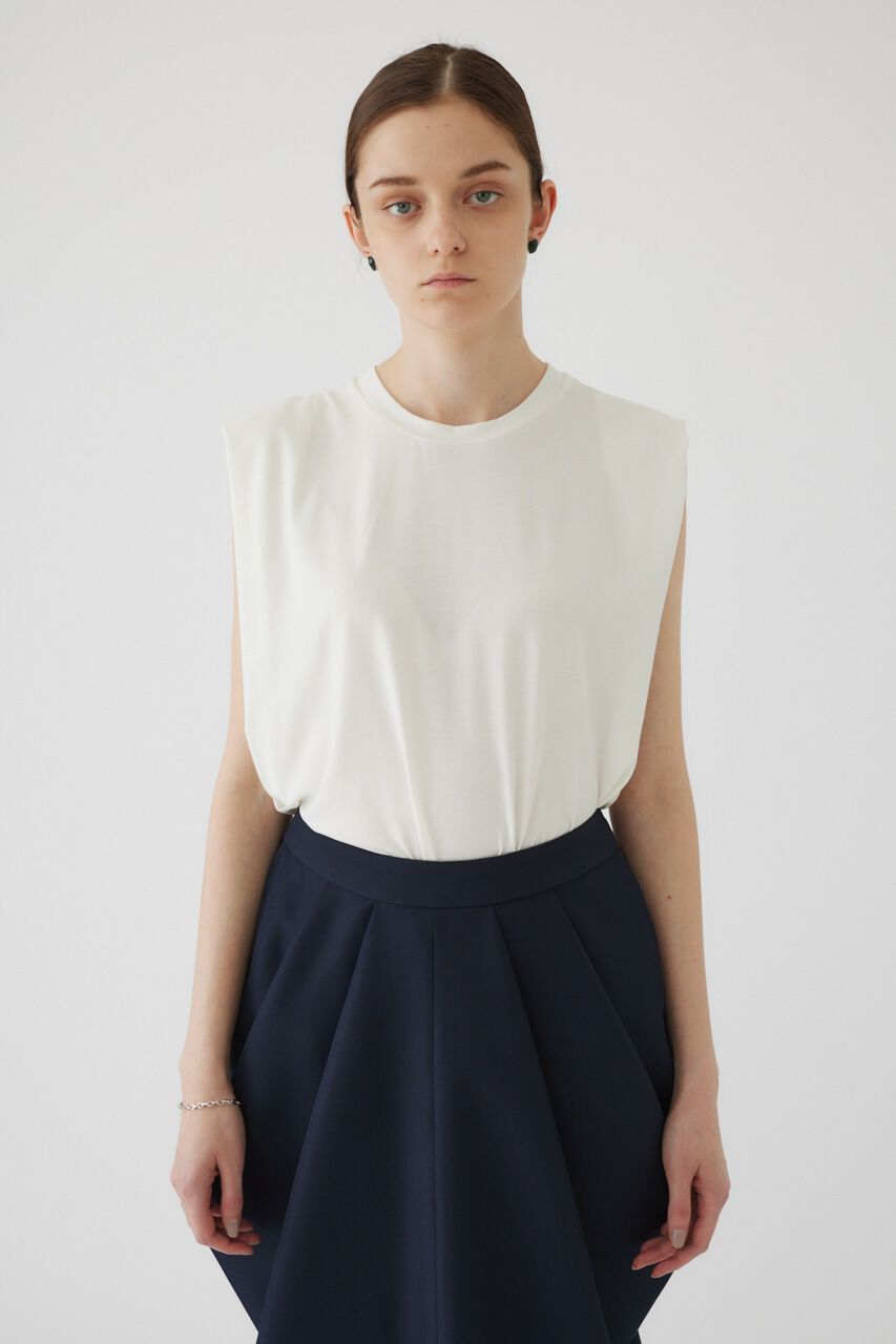 RIM.ARK 「Smooth texture square tops」|Tシャツ・カットソー|