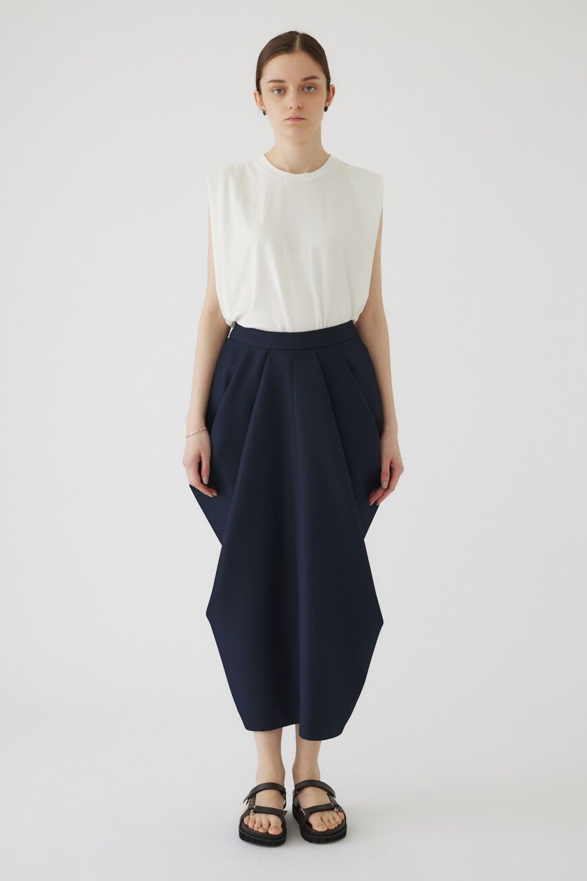 RIM.ARK 「Smooth texture square tops」|Tシャツ・カットソー|