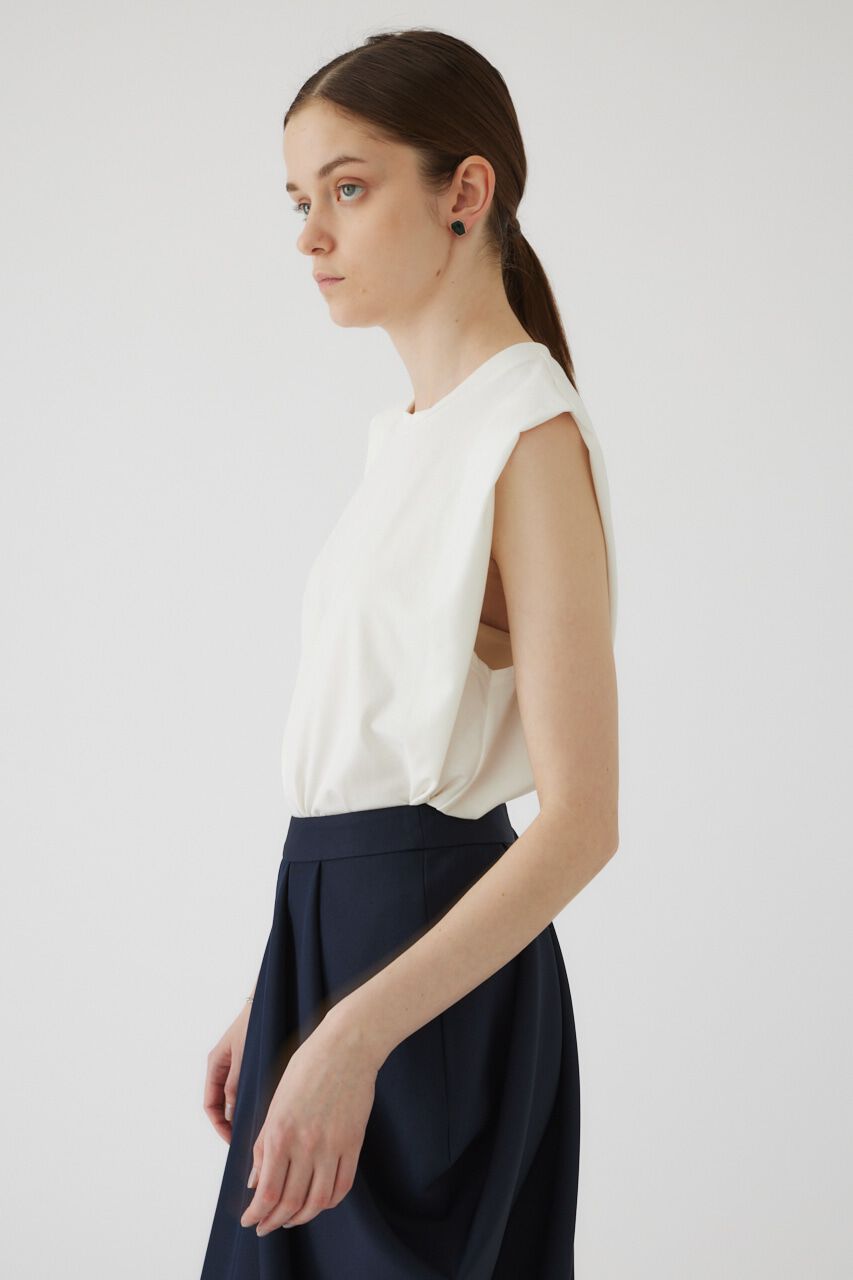 RIM.ARK 「Smooth texture square tops」|Tシャツ・カットソー|