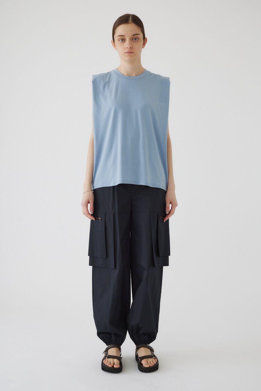 RIM.ARK 「Smooth texture square tops」|Tシャツ・カットソー|