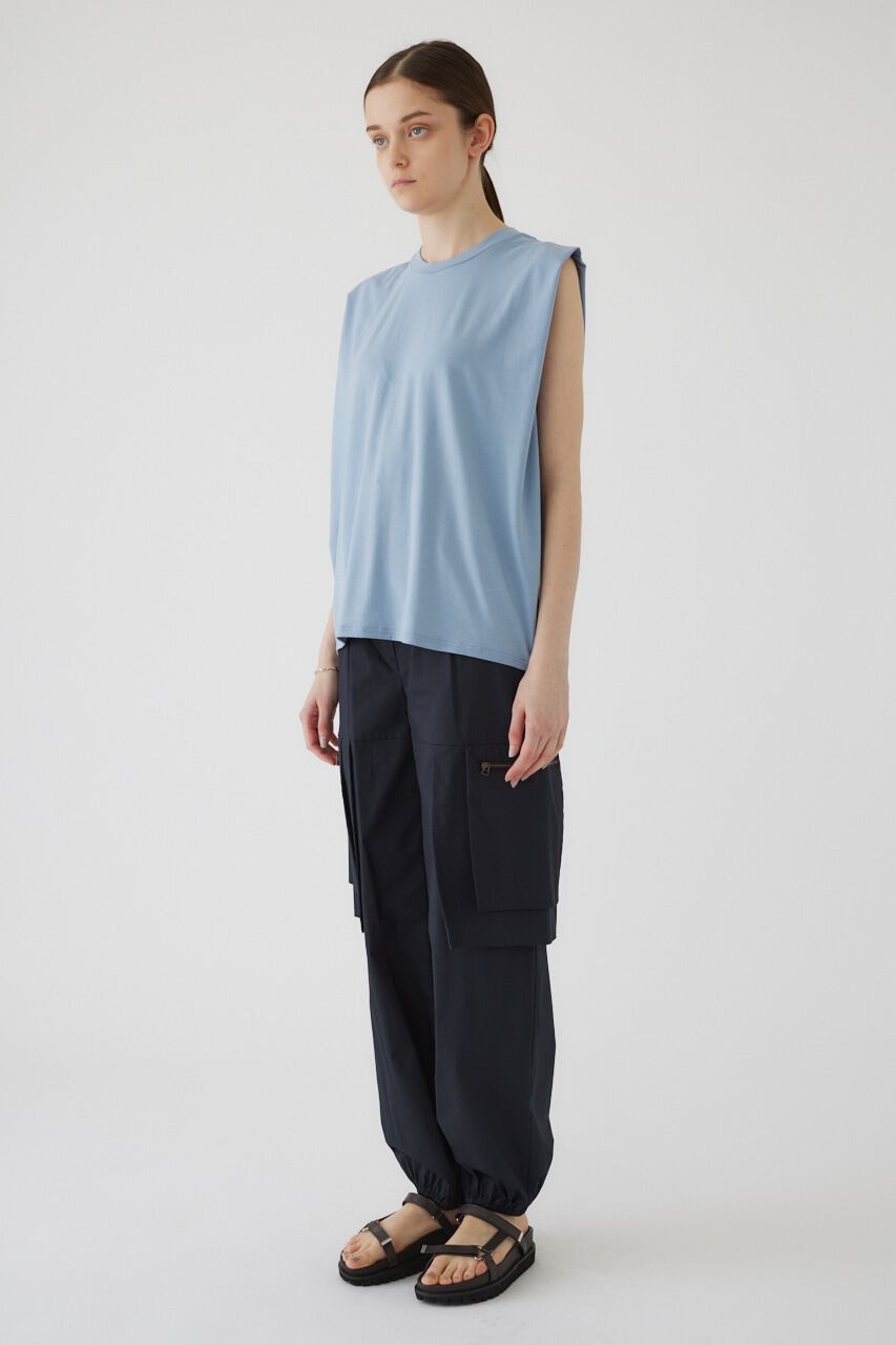 RIM.ARK 「Smooth texture square tops」|Tシャツ・カットソー|