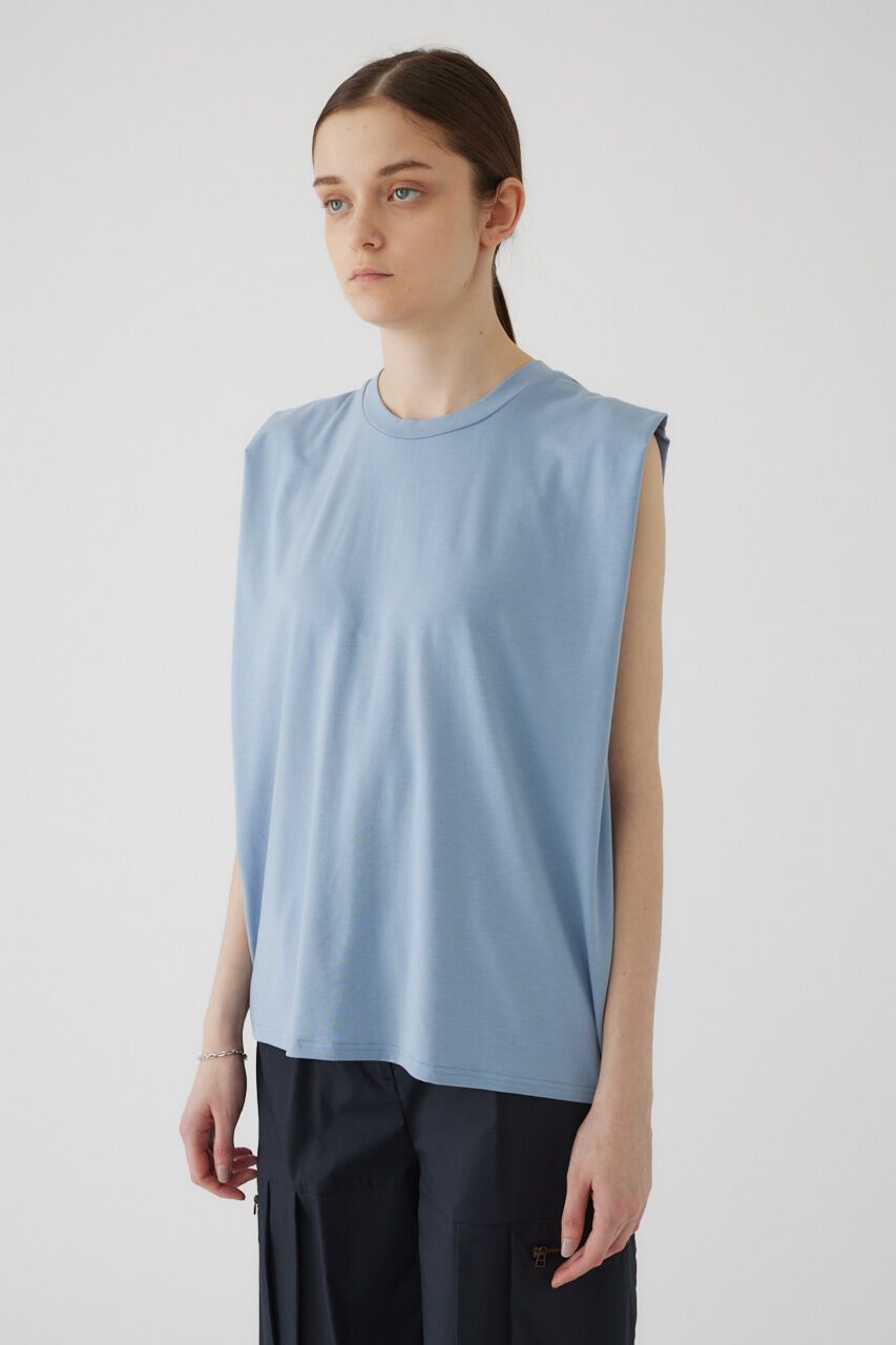 RIM.ARK 「Smooth texture square tops」|Tシャツ・カットソー|