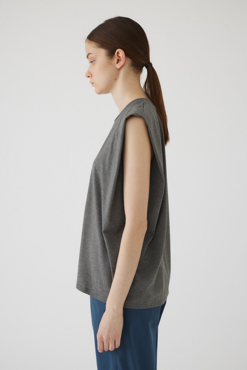 RIM.ARK 「Smooth texture square tops」|Tシャツ・カットソー|