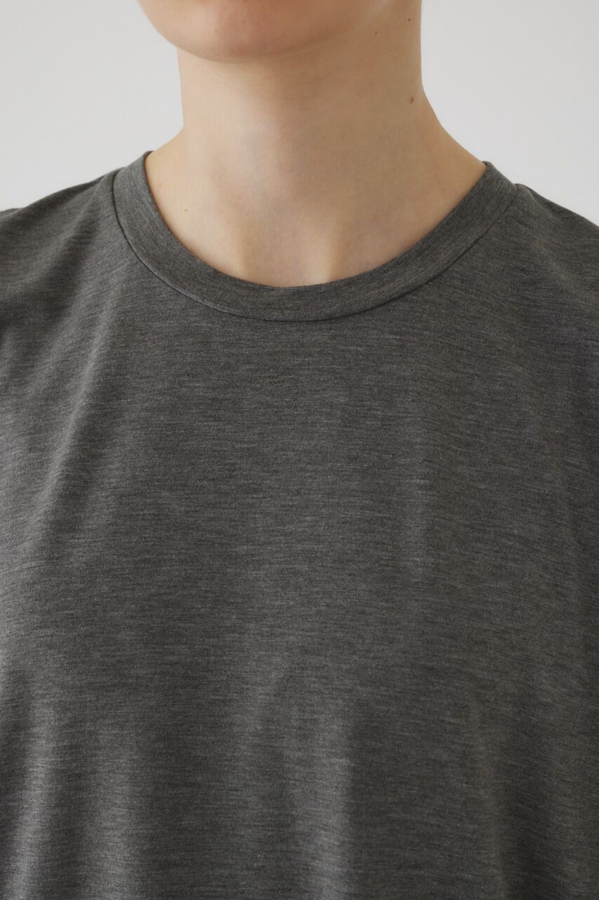 RIM.ARK 「Smooth texture square tops」|Tシャツ・カットソー|